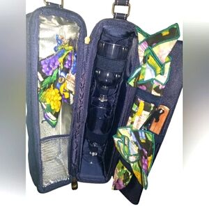 PICNIC ACOT WINE CARRIER EUC.